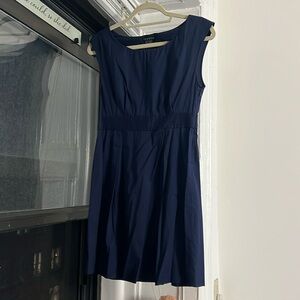 Theory Navy Blue Dress